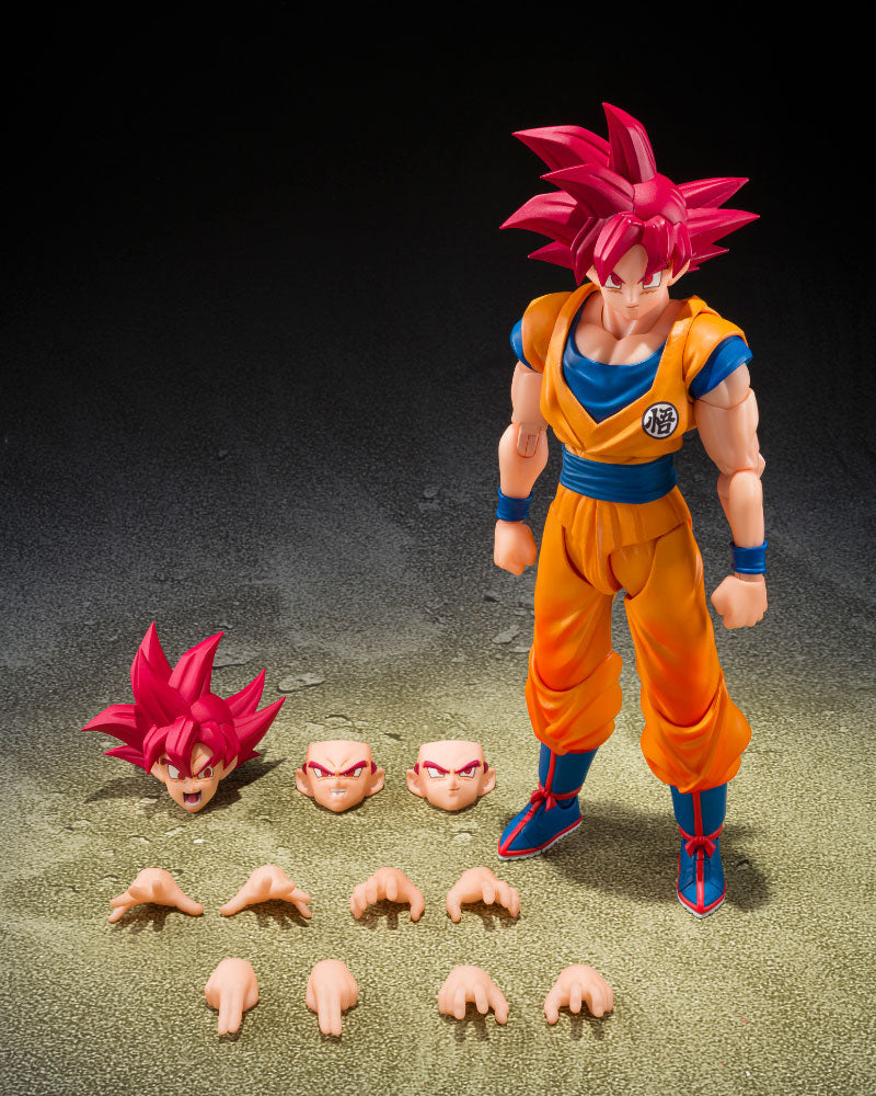 Super Saiyan God Son Goku -GOD AURA-