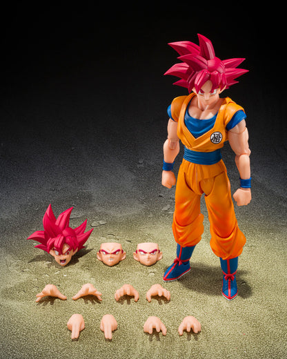 Super Saiyan God Son Goku -GOD AURA-